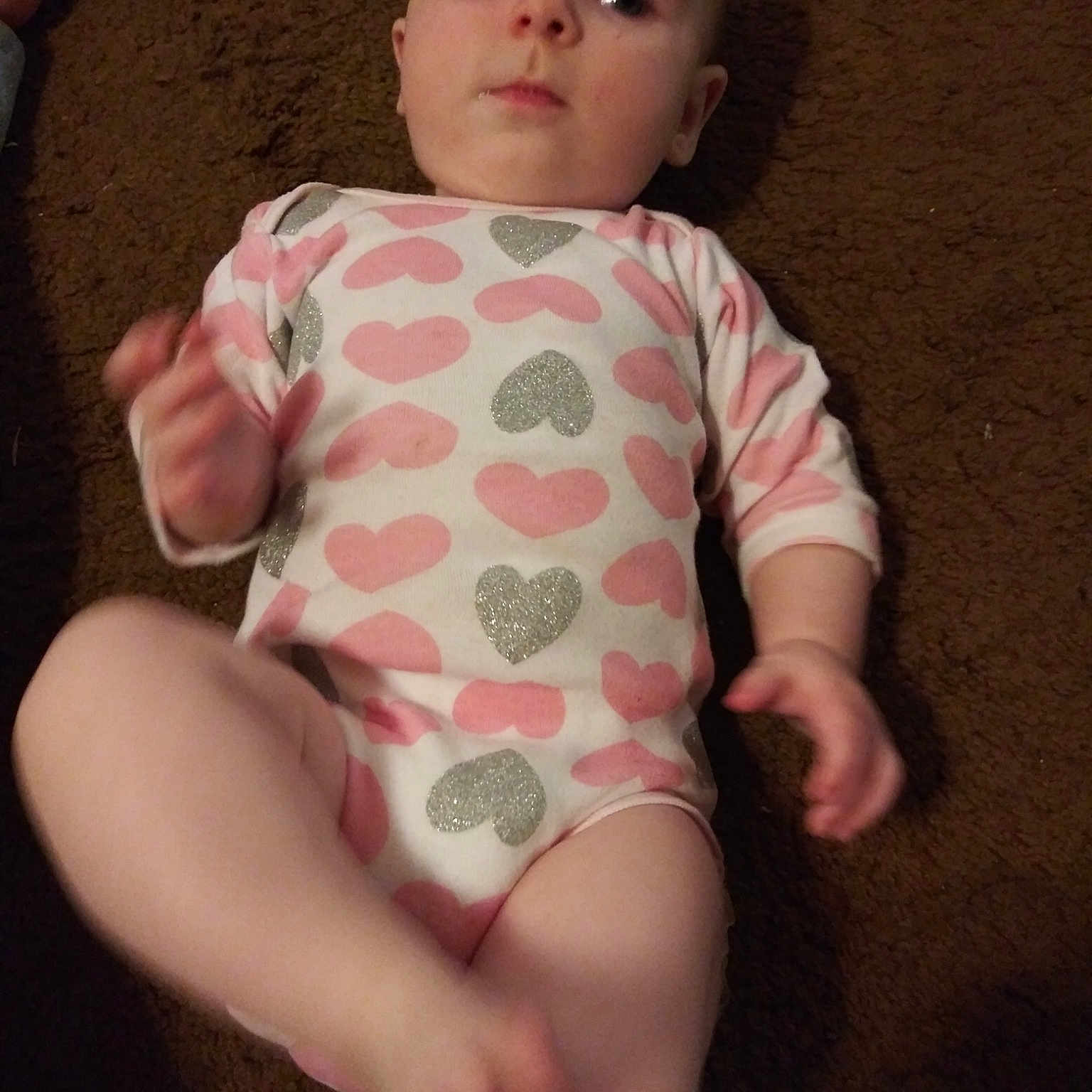 Lisa joined the competition — help win amazing prizes! baby, baby_toddler_clothing, cheek, child, leg, person, pink, skin, toddler