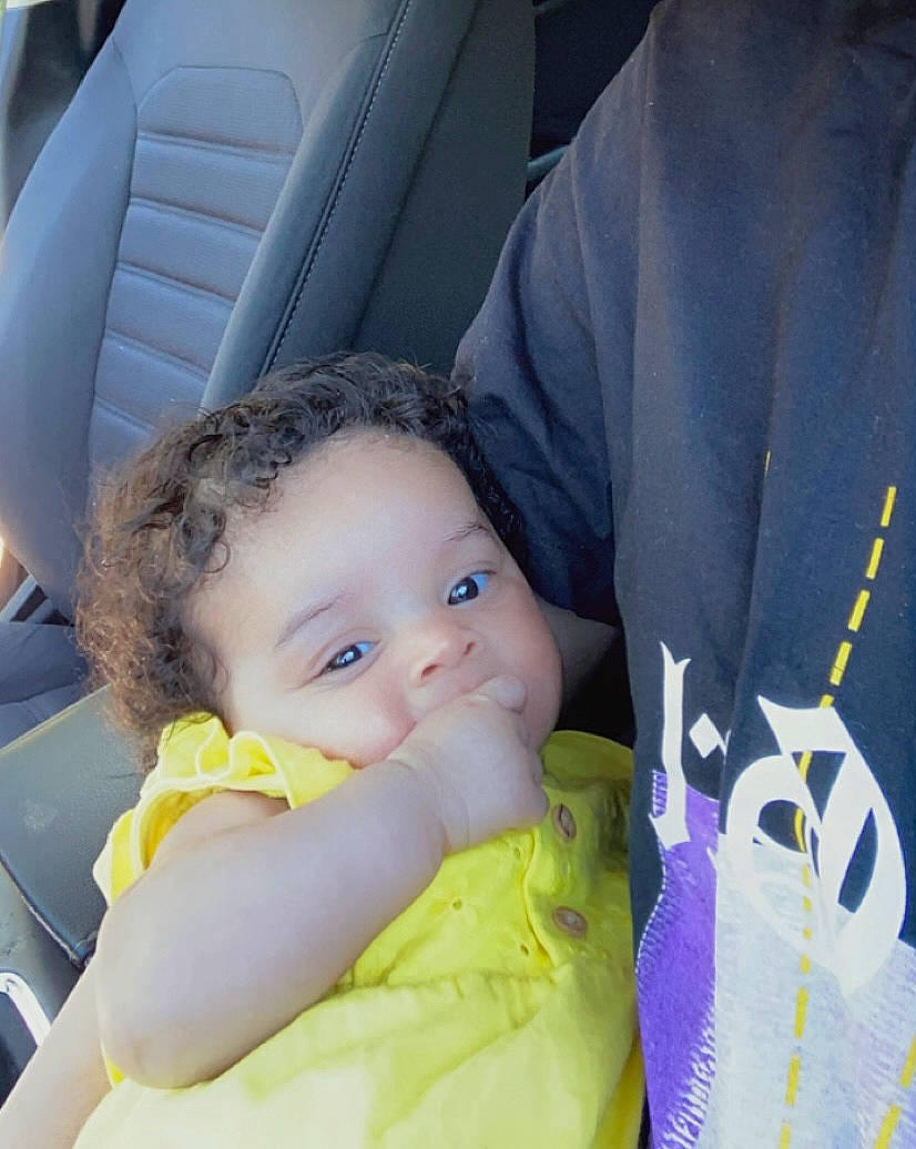 Kailee is registered to the contest to win money with this photo: auto_part, automotive_design, baby, baby_toddler_clothing, beauty, car, car_seat, car_seat_cover, cheek, child, comfort, happy, head_restraint, iris, person, personal_luxury_car, skin, smile, toddler, vehicle_door