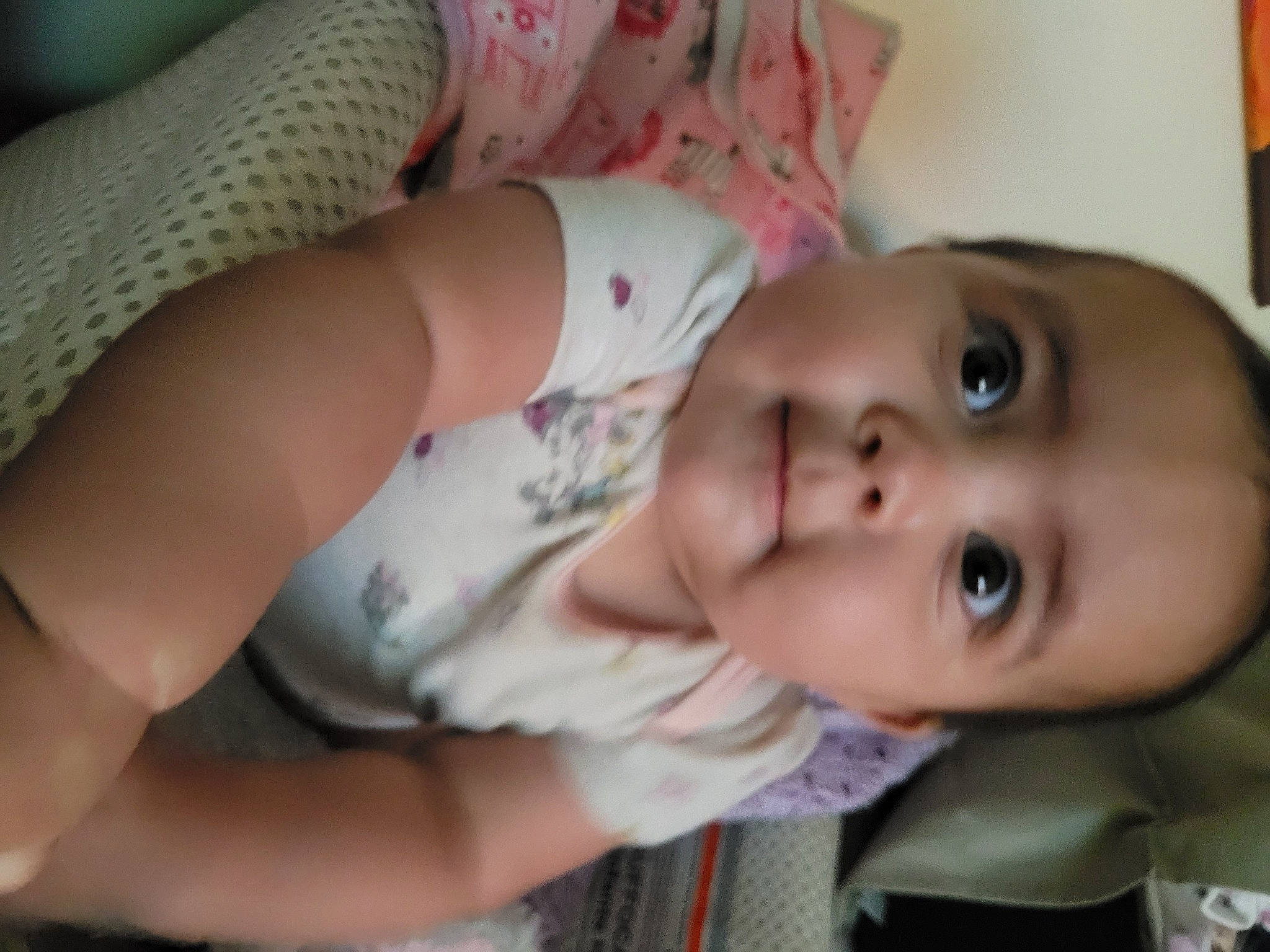 Amira joined the competition — help win amazing prizes! baby, baby_toddler_clothing, cheek, child, chin, comfort, elbow, eyebrow, eyelash, happy, human_leg, iris, lip, mouth, nail, nose, pattern, person, skin, smile