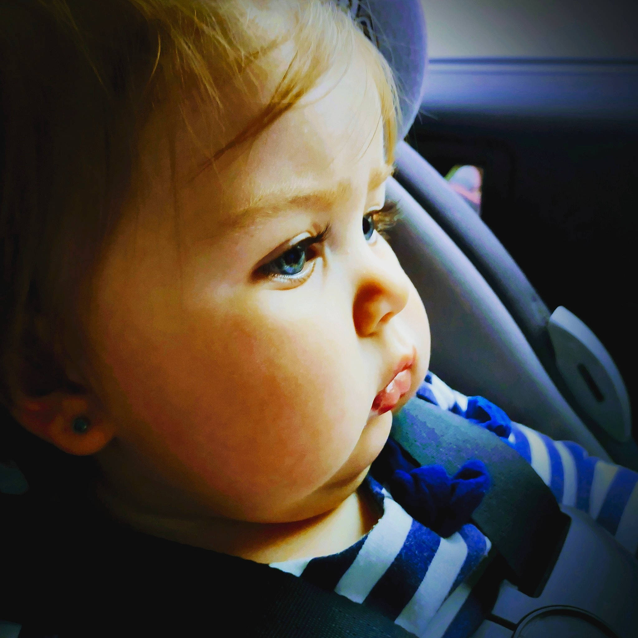 Braelynn joined the competition — help win amazing prizes! automotive_design, baby, baby_in_car_seat, car_seat, cheek, cool, ear, electric_blue, eyebrow, eyelash, flash_photography, happy, iris, lip, mouth, nose, person, skin, steering_wheel, toddler