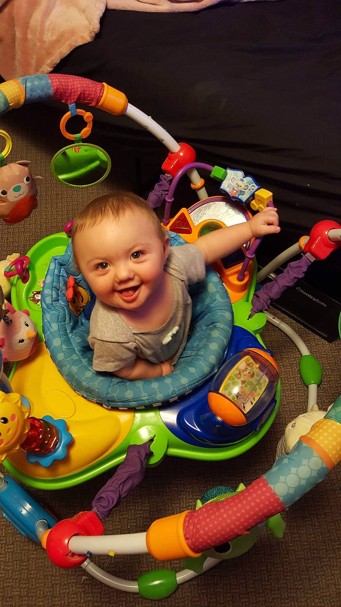 Emily A joined the competition — help win amazing prizes! baby, baby_playing_with_toys, baby_products, baby_toys, child, fun, joy, person, play, product, smile, toddler, toy