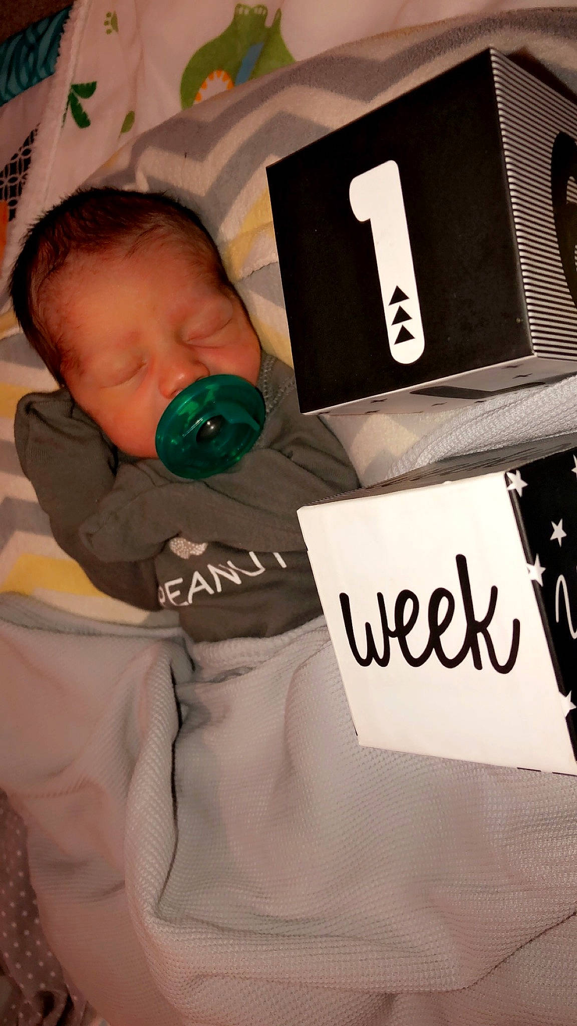 Elijah joined the competition — help win amazing prizes! baby, child, green, person