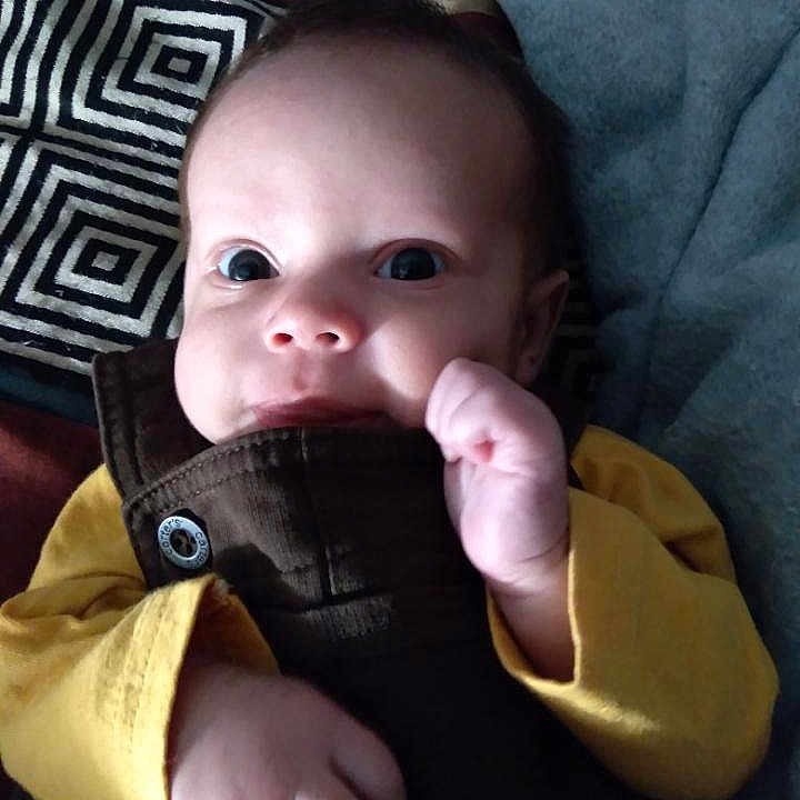 Ron'Dre joined the competition — help win amazing prizes! baby, baby_toddler_clothing, cheek, chin, comfort, eye, eyebrow, eyelash, finger, gesture, helmet, iris, lip, mouth, neck, nose, skin, textile, thumb, toddler