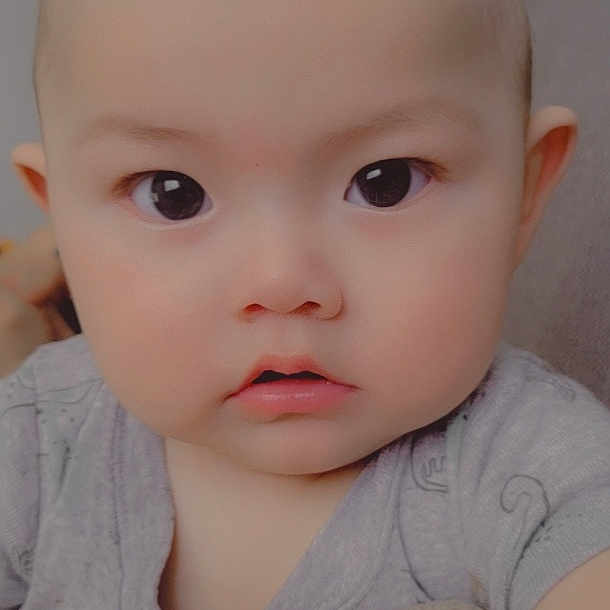 Jesus joined the competition — help win amazing prizes! baby, baby_toddler_clothing, cheek, child, close_up, ear, eyebrow, eyelash, fashion_accessory, hair_accessory, hair_tie, headband, iris, lip, neck, nose, pink, skin, sleeve, toddler