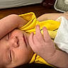 Jahmel joined the competition — help win amazing prizes! baby, blanket, child, closeup, cute, face, hand, human, indoors, infant, newborn, peaceful, portrait, relax, resting, skin, sleeping, soft, toddler, yellow_clothing