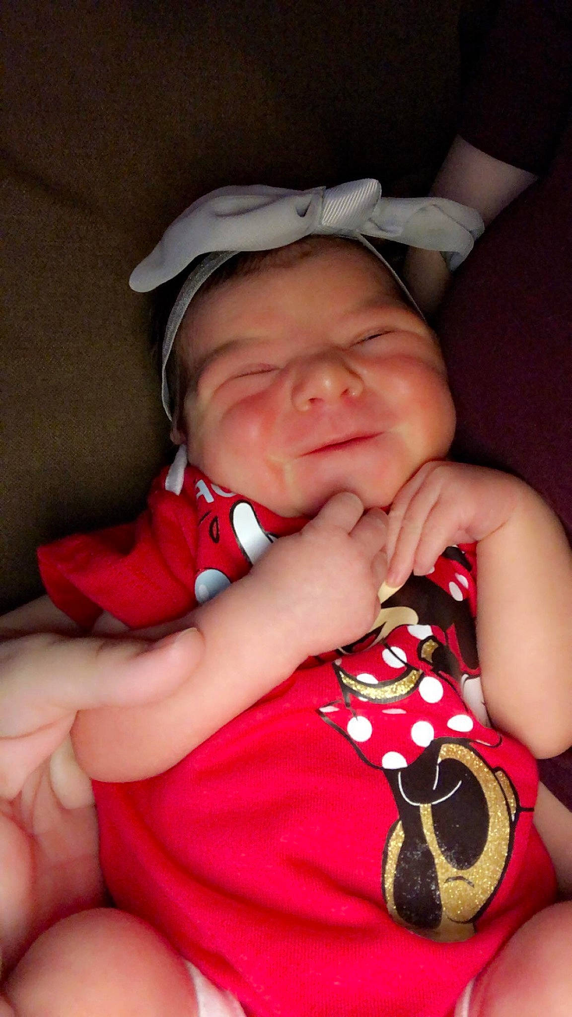 Presleigh joined the competition — help win amazing prizes! baby, cheek, child, facial_expression, headgear, headwear, mouth, person, skin, smile, toddler