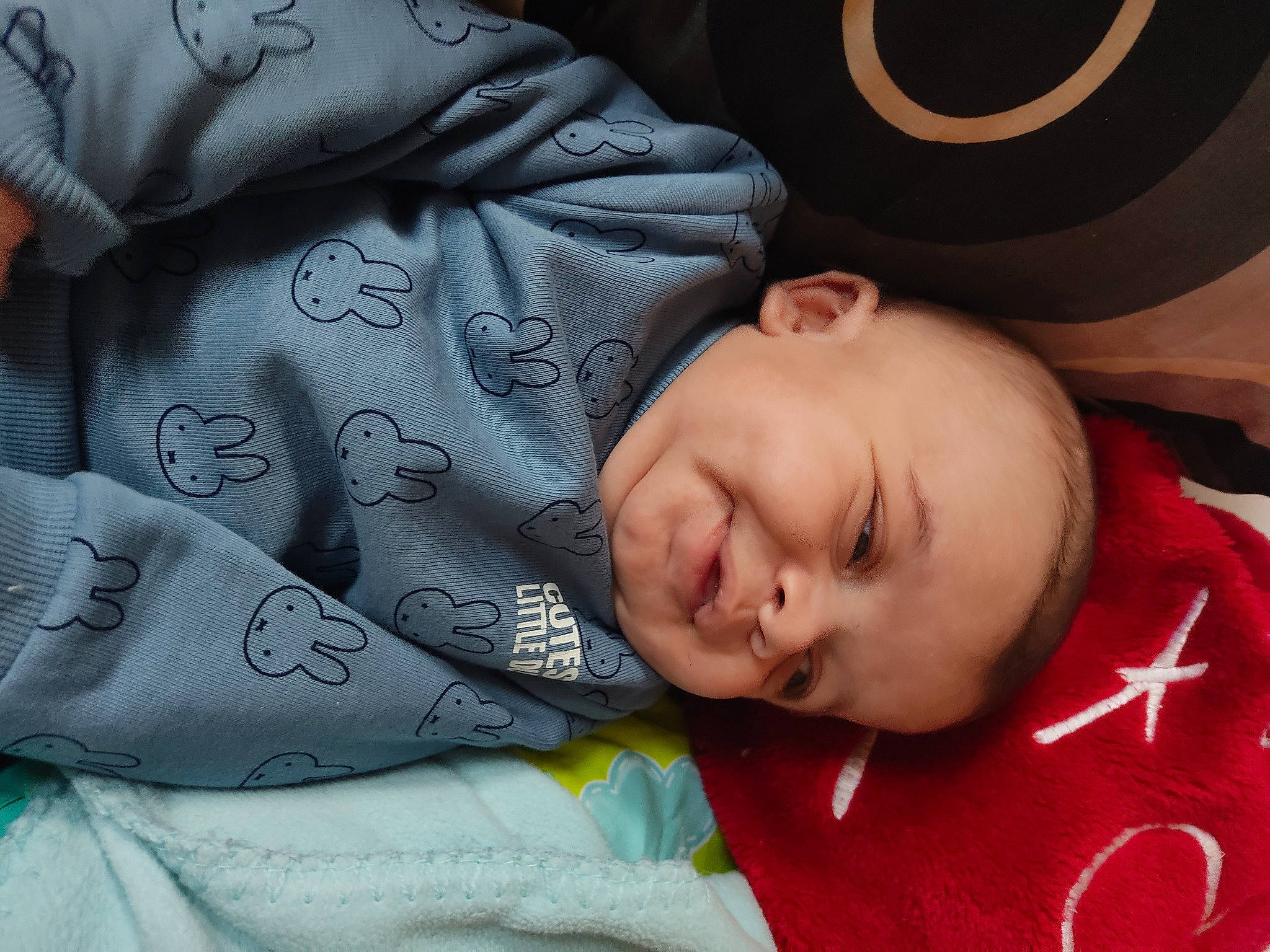 Kenzo a rejoint le concours — aidez-le/la à gagner de superbes lots ! baby, beauty, cheek, child, comfort, facial_expression, finger, hairstyle, happy, human, mammal, mouth, nose, people, person, plant, product, skin, sleeve, smile