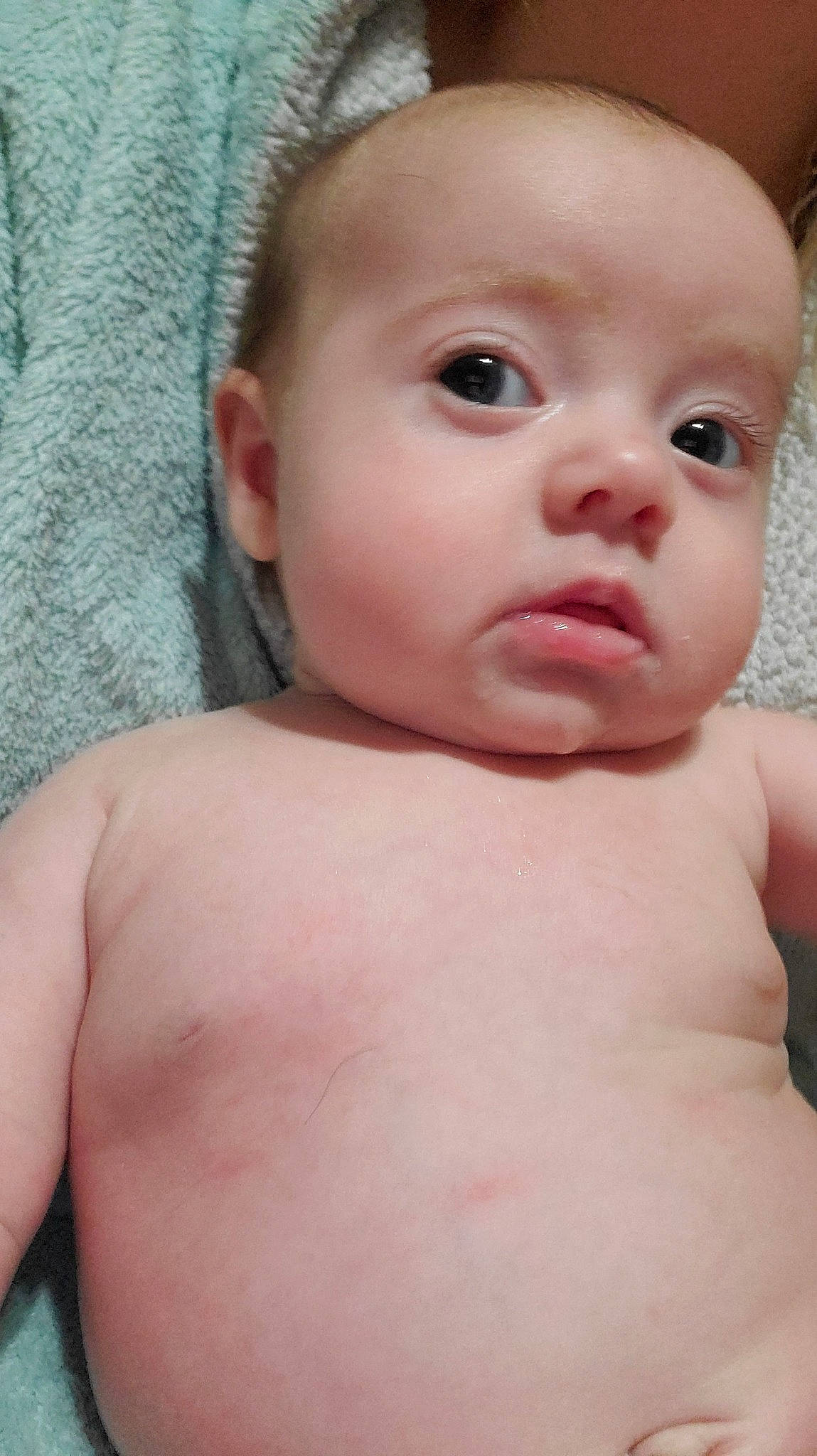 Nevaeh joined the competition — help win amazing prizes! arm, baby, cheek, chest, child, ear, eyebrow, eyelash, human_body, iris, jaw, lip, mouth, nail, no_expression, nose, person, skin, thumb, toddler