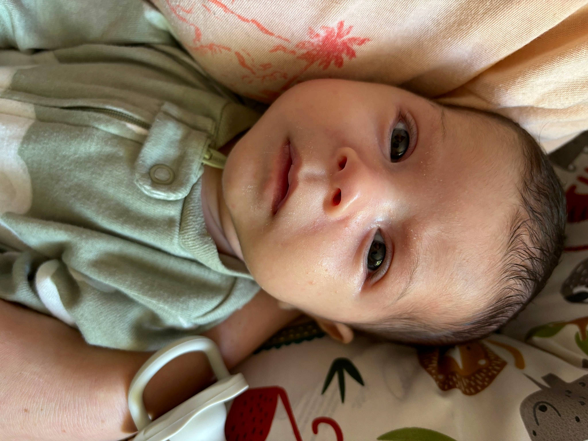 Ezra joined the competition — help win amazing prizes! baby, baby_toddler_clothing, cheek, chin, comfort, eye, eyebrow, eyelash, face, facial_expression, finger, head, iris, lip, mouth, nose, person, skin, textile, toddler