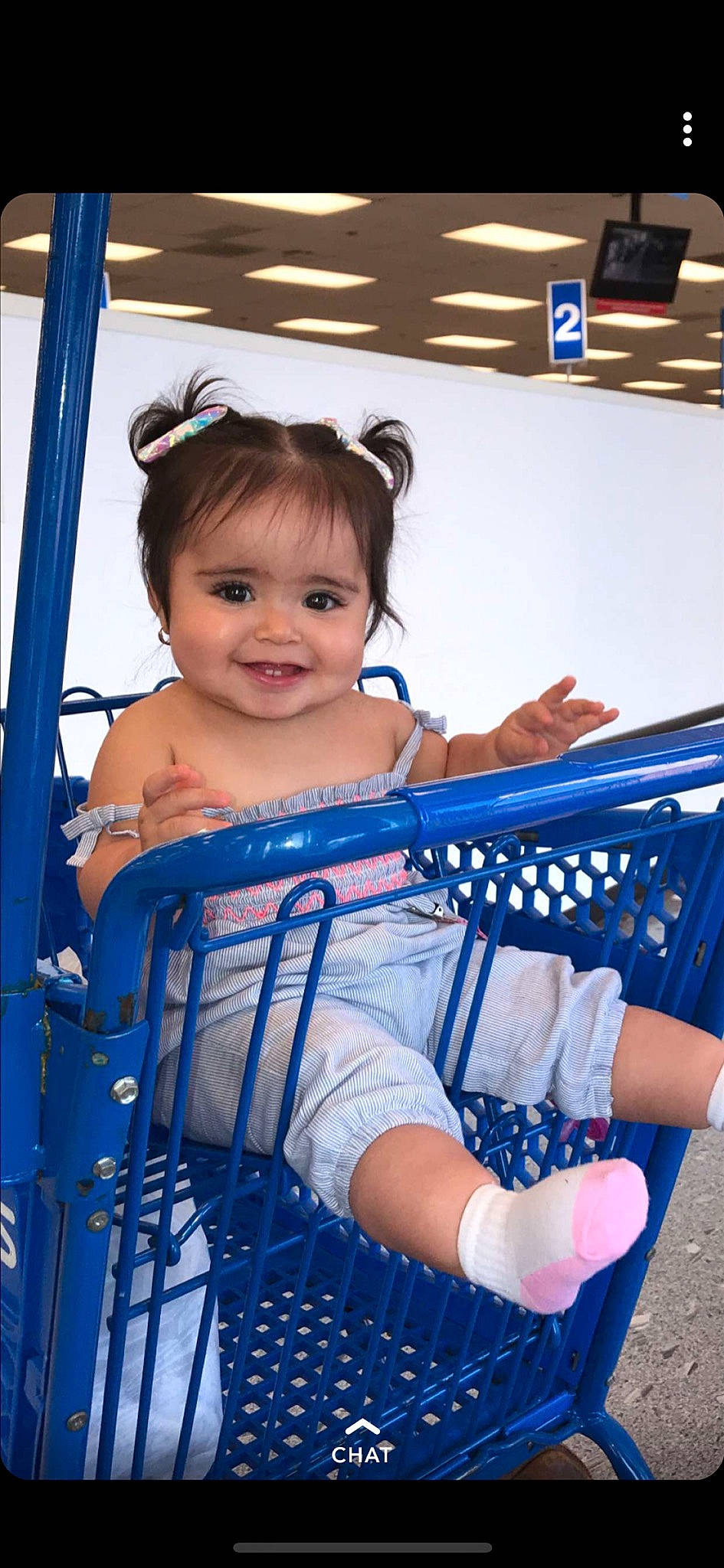 Jelena joined the competition — help win amazing prizes! baby, baby_products, blue, child, electric_blue, joy, person, play, playground, product, smile, toddler