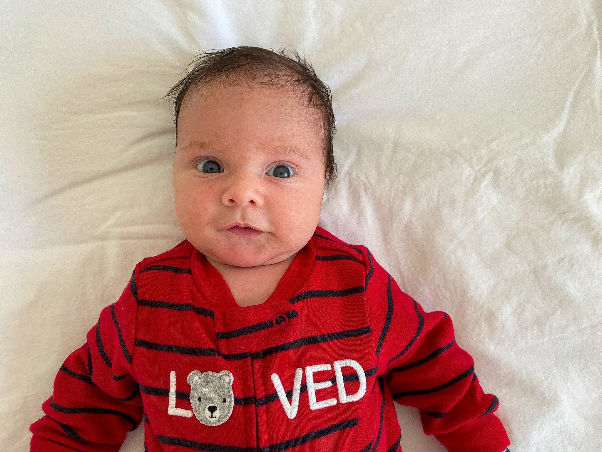 Miguel joined the competition — help win amazing prizes! baby, baby_toddler_clothing, cheek, chin, clothing, comfort, eyelash, face, hair, happy, iris, lip, neck, nose, outerwear, person, skin, sleeve, smile, textile