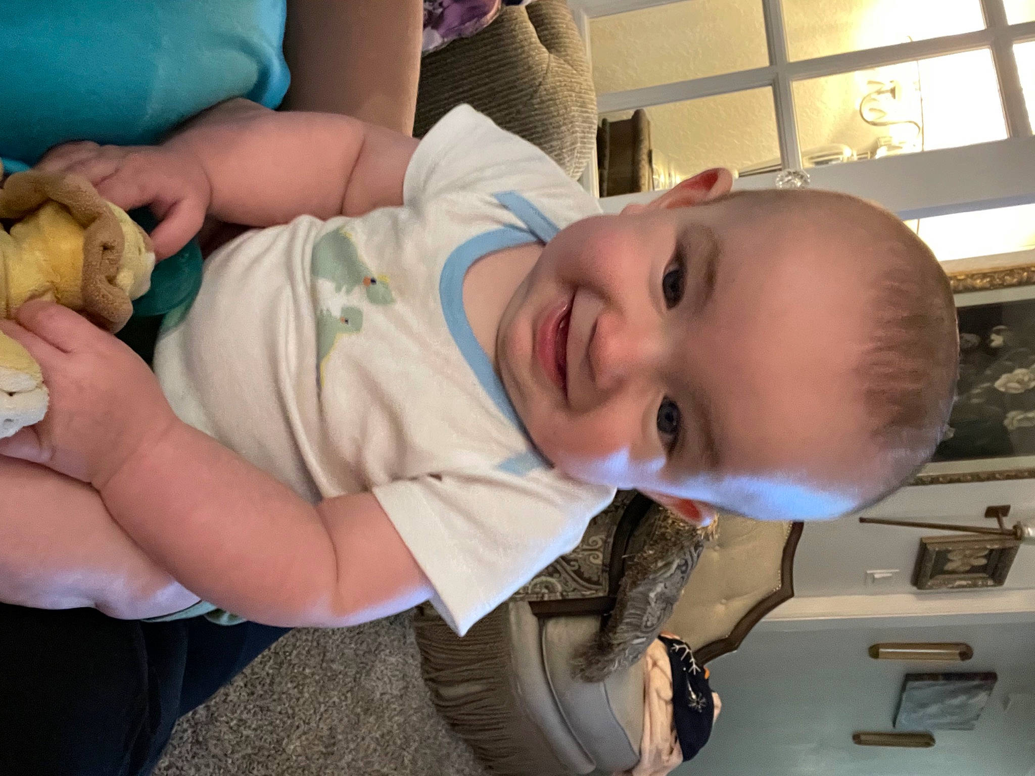 Kaden joined the competition — help win amazing prizes! arm, baby, baby_products, baby_toddler_clothing, cheek, child, comfort, finger, fun, hairstyle, hand, happy, joy, mouth, nail, nose, organ, person, skin, smile