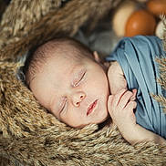 Nolan joined the competition — help win amazing prizes! baby, basket, bed, blanket, bodypart, bonnet, clothing, cradle, face, finger, furniture, hand, happy, head, newborn, person, photography, portrait, sleeping, smile