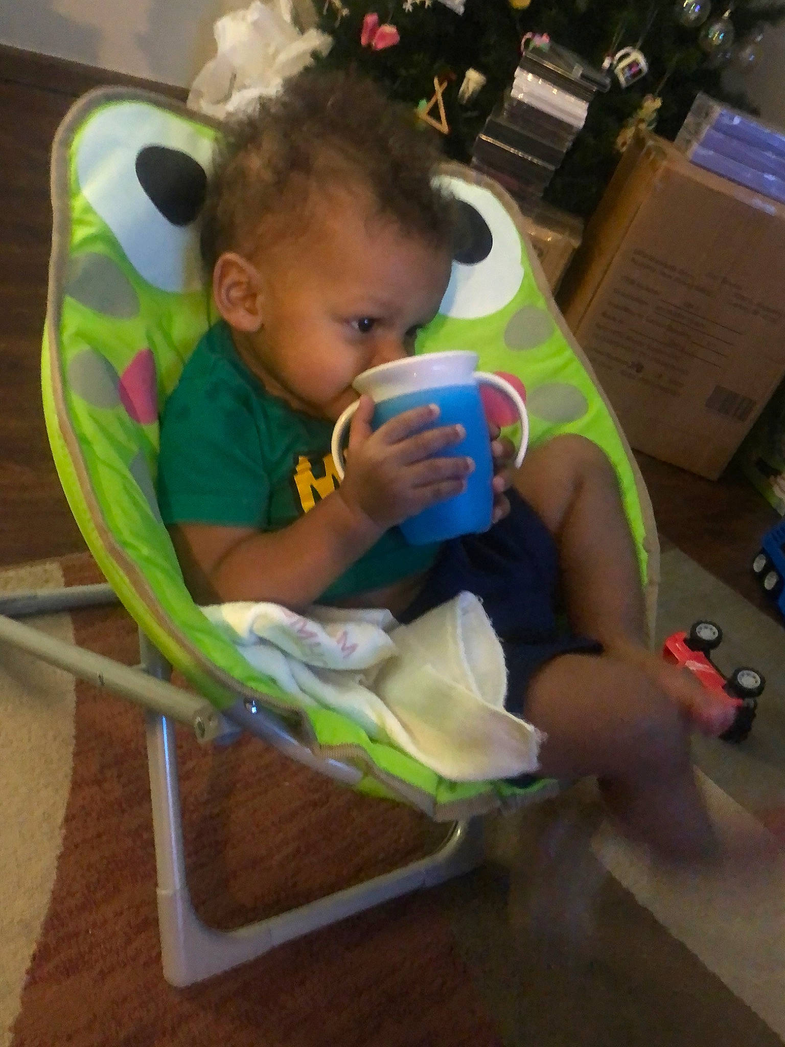 Azekiel is registered to the contest to win money with this photo: baby, child, person, play, sitting, toddler