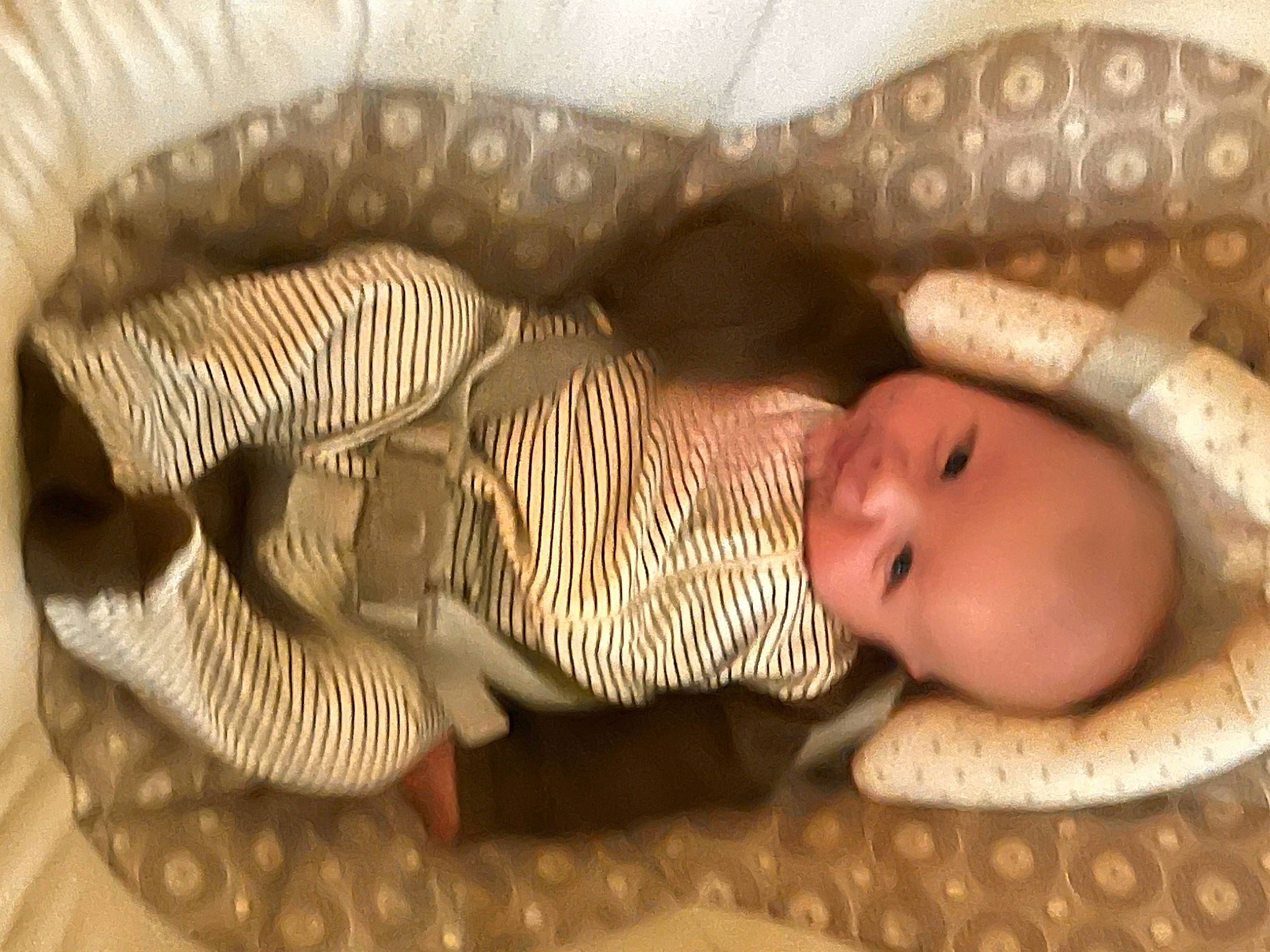 Luca is registered to the contest to win money with this photo: baby, baby_products, baby_toddler_clothing, bedtime, child, comfort, eyelash, fashion_accessory, flesh, fur, infant_bed, linens, nap, pattern, person, skin, sleep, toddler, wood