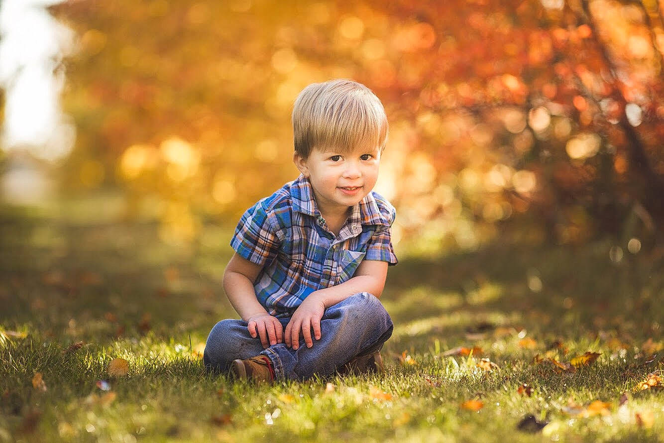 Halvor joined the competition — help win amazing prizes! autumn, child, family, fun, grass, happy, leaf, people_in_nature, person, photograph, photography, plant, playing_with_kids, portrait, portrait_photography, sitting, smile, sunlight, toddler, tree