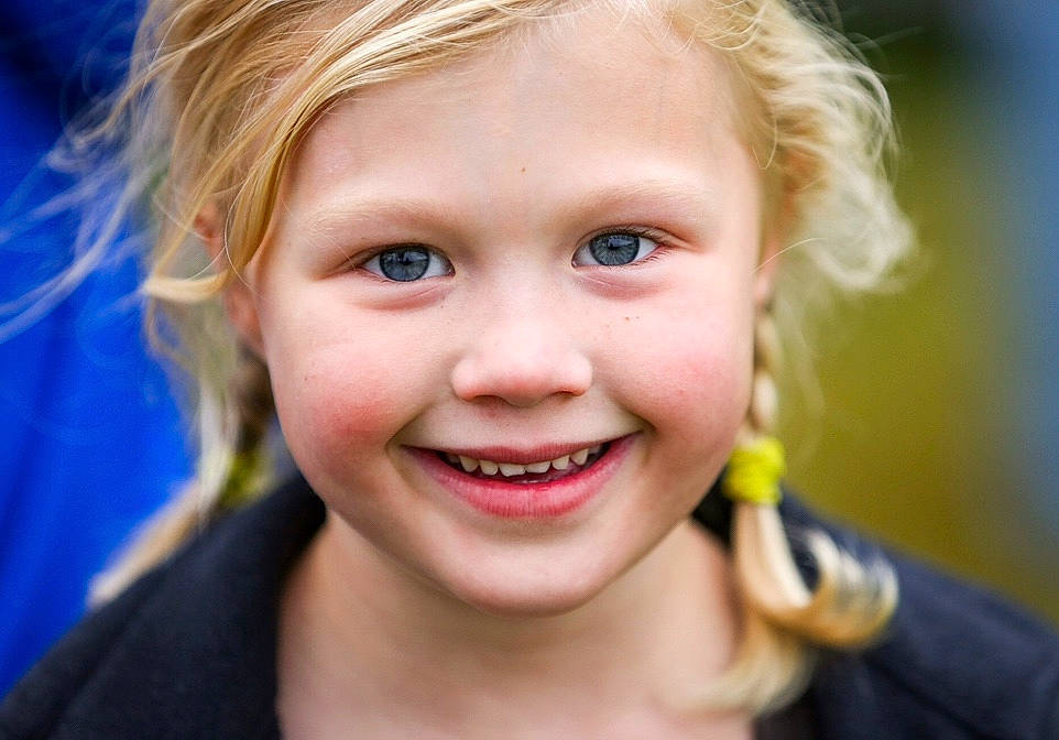 Bergit is registered to the contest to win money with this photo: blond, cheek, child, child_model, chin, close_up, eye, eyebrow, face, facial_expression, hair, hairstyle, head, joy, lip, nose, organ, person, portrait_photography, skin