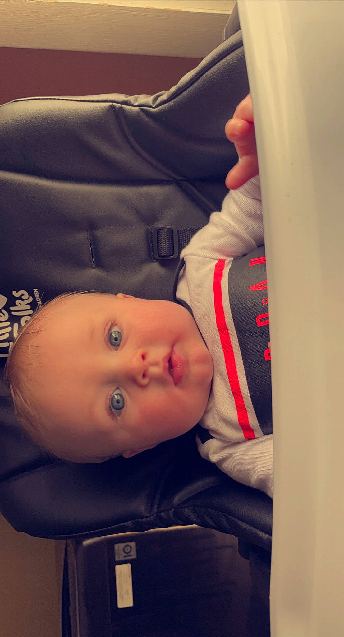 Javon joined the competition — help win amazing prizes! baby, baby_products, baby_safety, baby_sleeping, baby_toddler_clothing, carmine, cheek, child, comfort, eye, head, linens, mouth, nose, person, room, sitting, sleeve, toddler