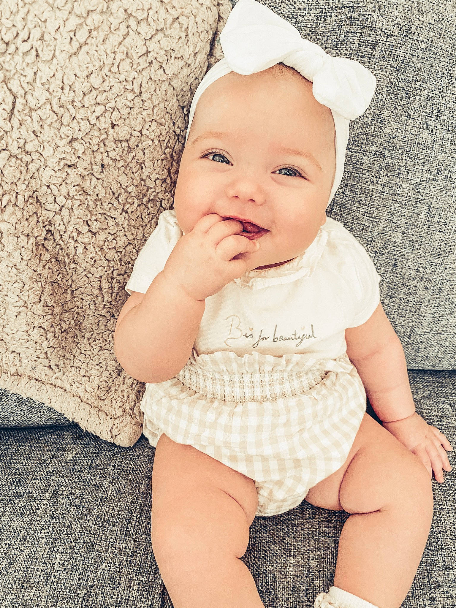 Phoebe joined the competition — help win amazing prizes! baby, baby_toddler_clothing, beauty, cheek, child, child_model, eye, face, hand, happy, head, headgear, lip, nose, person, photograph, pink, product, skin, smile