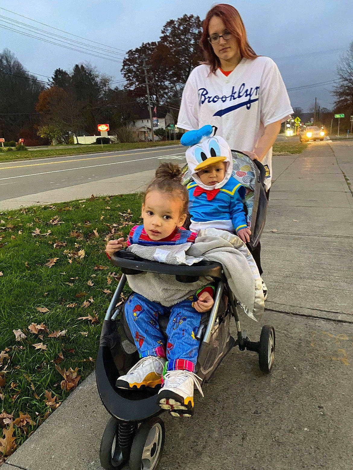 Loyalty joined the competition — help win amazing prizes! asphalt, baby_carriage, child, fun, hairstyle, happy, headwear, leisure, motor_vehicle, person, plant, public_space, recreation, rolling, shoe, sitting, sky, tire, toddler, tree