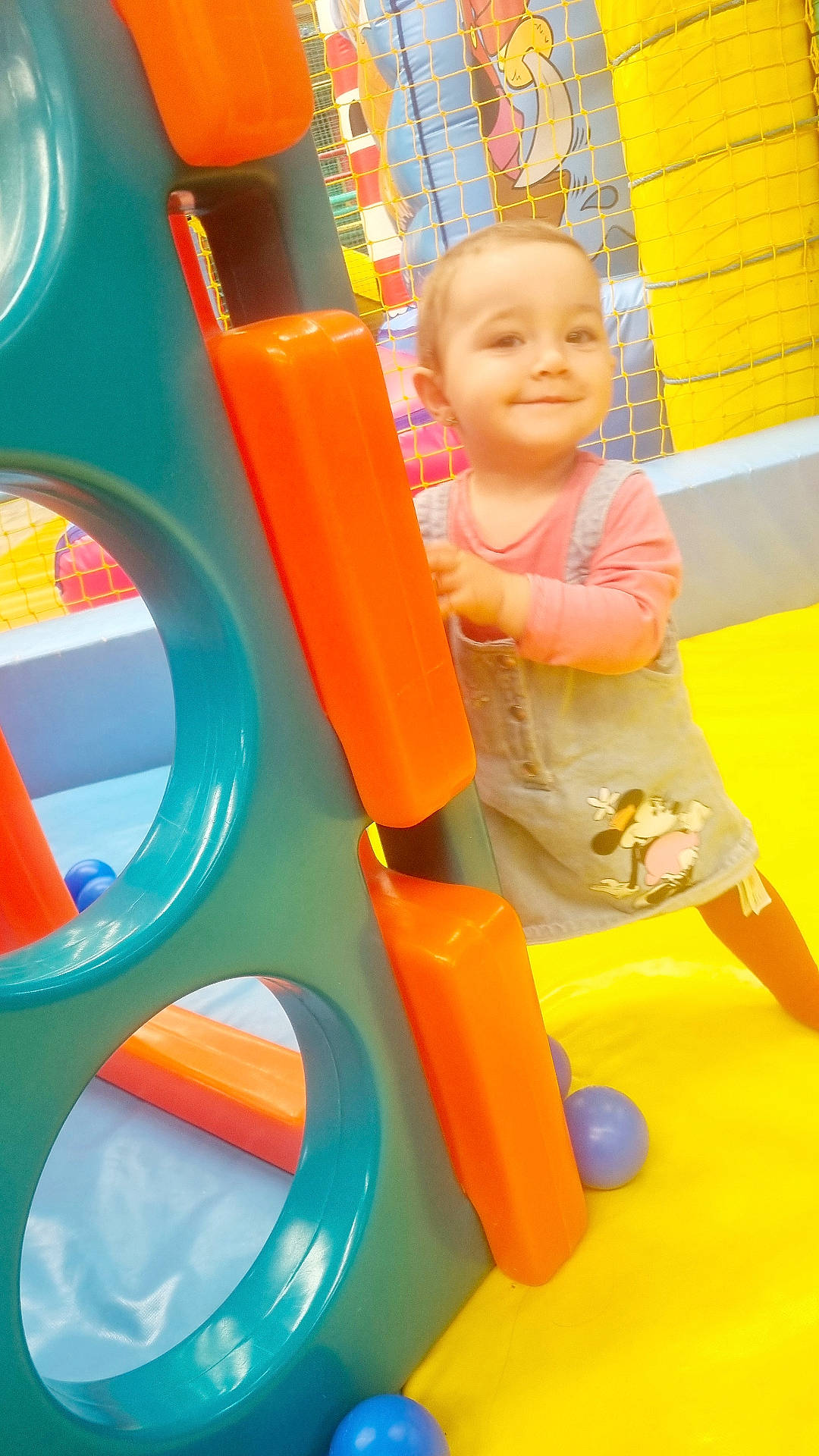 Antonia joined the competition — help win amazing prizes! baby, bodypart, face, head, indoorplayarea, indoors, inflatable, interiordesign, kindergarten, outdoorplayarea, outdoors, person, photography, plastic, play, playarea, portrait, slide, sphere, toy