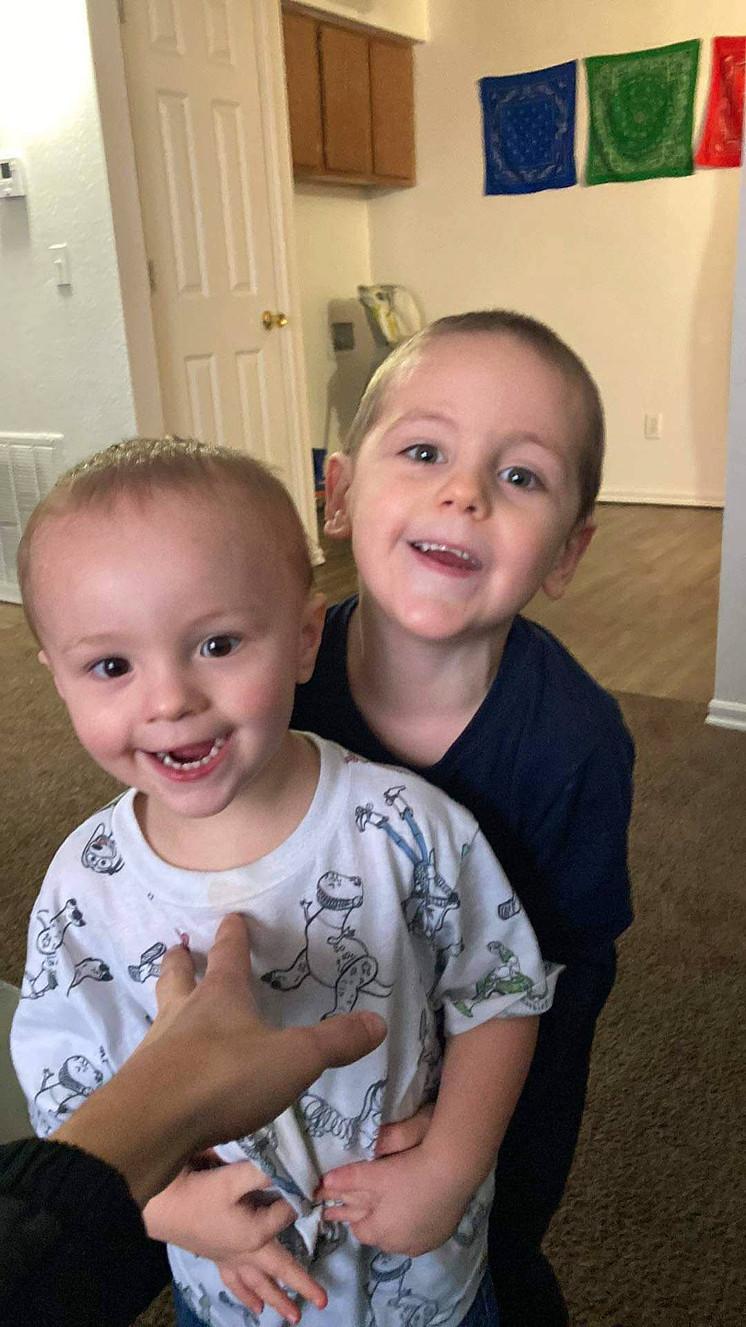 Karson joined the competition — help win amazing prizes! cheek, facial_expression, floor, flooring, fun, gesture, hairstyle, hand, happy, head, iris, joint, joy, leg, nose, organ, person, skin, smile, standing