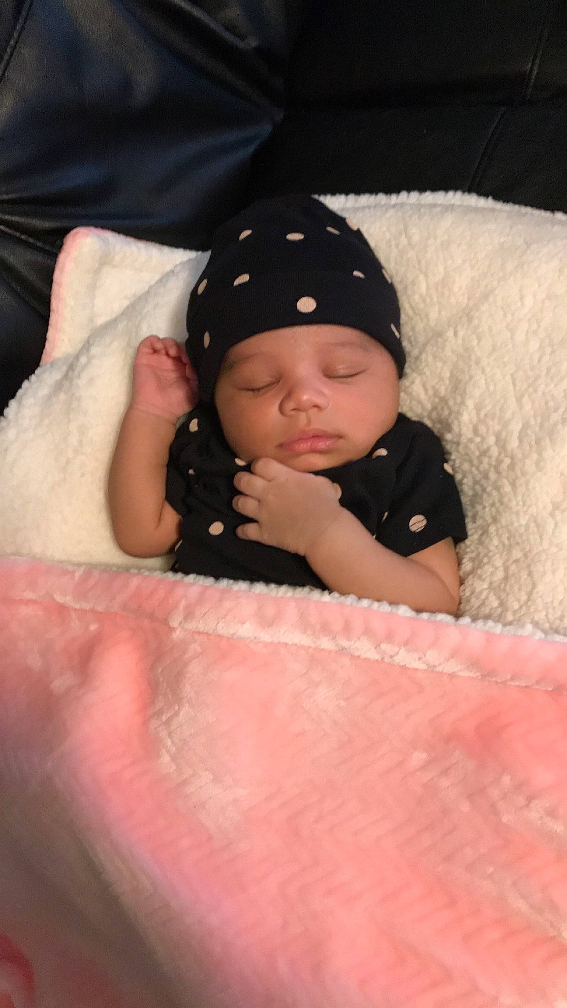 Meilani joined the competition — help win amazing prizes! baby, beauty, cheek, child, eye, face, hand, head, headgear, headwear, lip, mouth, nose, person, pink, skin, toddler