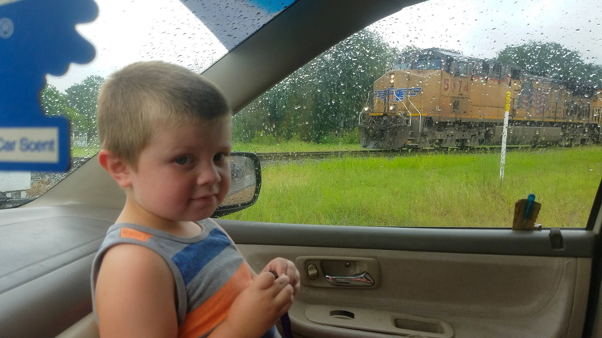 Maddex joined the competition — help win amazing prizes! auto_part, automotive_exterior, automotive_mirror, automotive_window_part, car, child, city_car, driving, family_car, glass, person, steering_part, steering_wheel, toddler, vacation, vehicle, vehicle_door, window, windshield