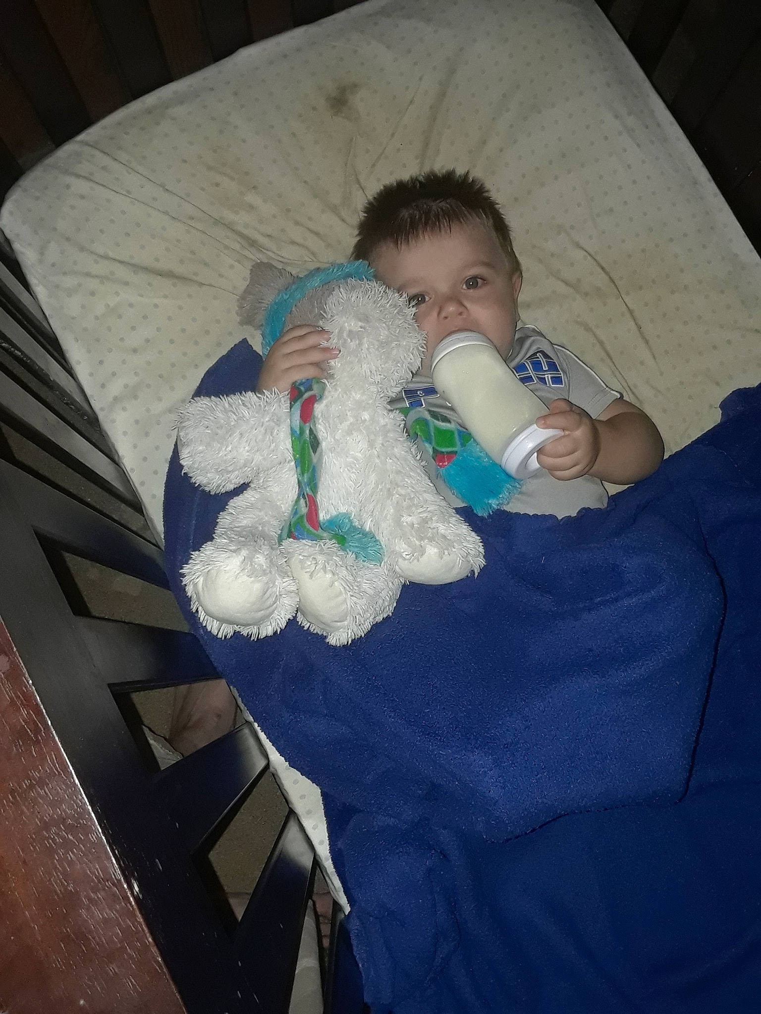 Donte is registered to the contest to win money with this photo: arm, blue, child, day, eye, finger, fun, girl, hand, infant, leg, nap, person, product, sitting, sleep, smile, textile, toddler