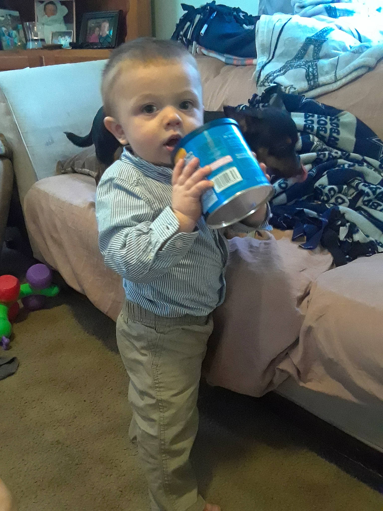 Donte joined the competition — help win amazing prizes! arm, child, cool, day, fun, girl, person, product, toddler