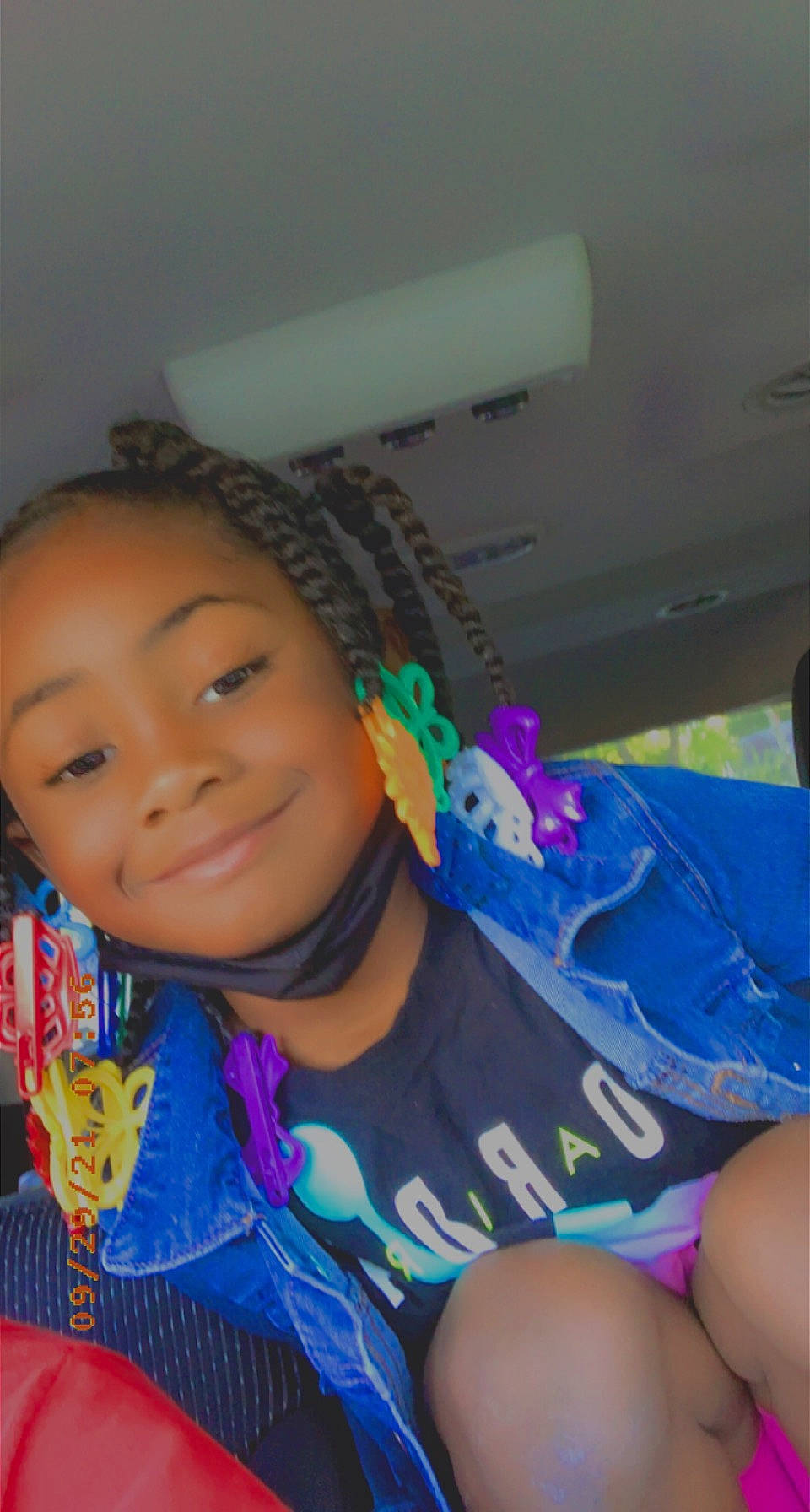 Aaliyah is registered to the contest to win money with this photo: black_hair, chest, cool, electric_blue, fun, happy, human_leg, jewellery, joy, leisure, lip, long_hair, magenta, mouth, neck, person, pink, skin, smile, t_shirt