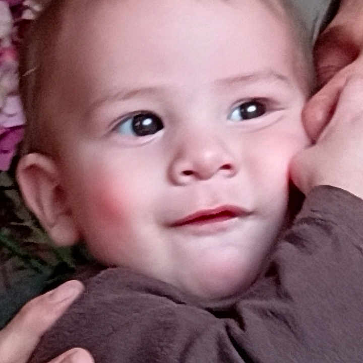 Solo joined the competition — help win amazing prizes! accessories, baby, bodypart, clothing, face, finger, hand, happy, head, hugging, jewelry, knitwear, newborn, person, photography, portrait, ring, smile, sweater, wrist