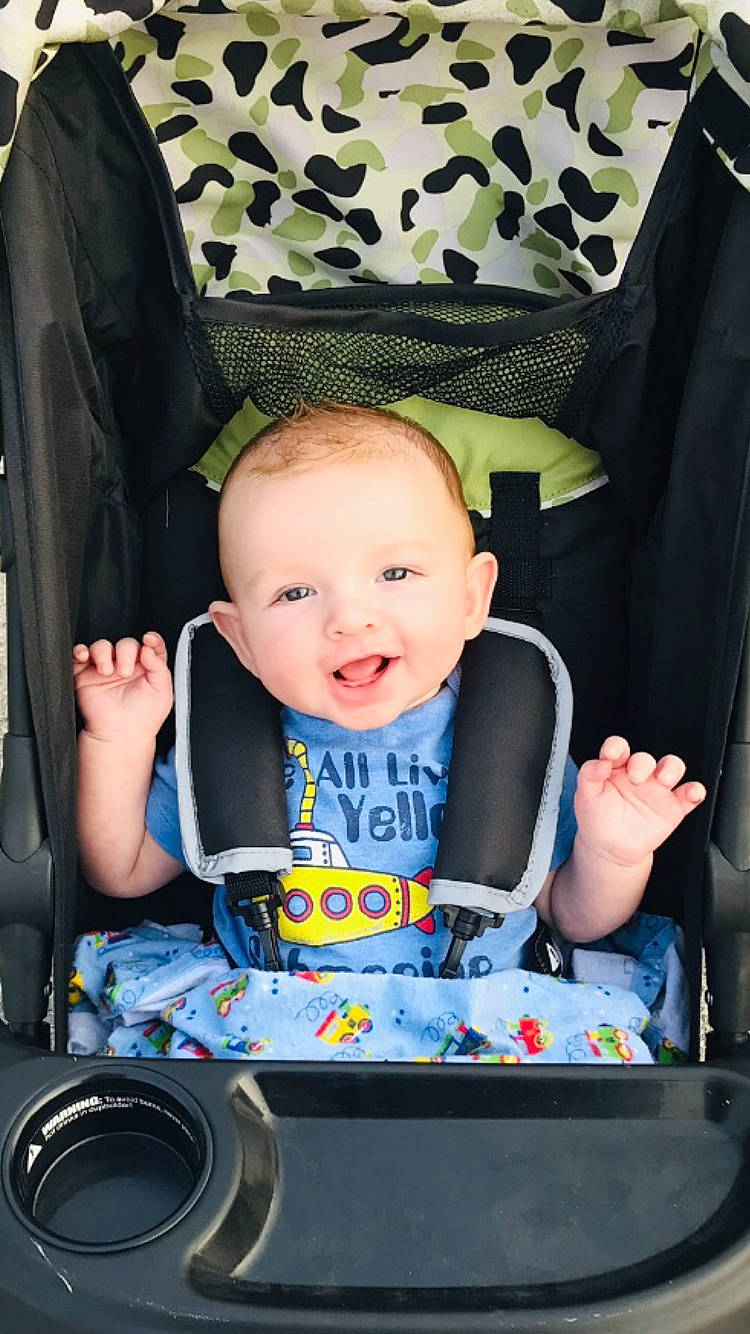 Jude joined the competition — help win amazing prizes! baby, baby_carriage, baby_products, baby_safety, baby_toddler_clothing, black, car_seat, cheek, child, comfort, electric_blue, fun, happy, person, photograph, product, sitting, smile, toddler, white