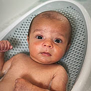 Hugo joined the competition — help win amazing prizes! arm, baby, bath, bathroom, bathtub, bubbles, child, cleaning, cute, face, hand, head, indoors, infant, person, portrait, relaxation, skin, water, young