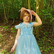 Serenity joined the competition — help win amazing prizes! child, clothing, dress, eveningdress, face, female, formalwear, girl, head, land, nature, outdoors, person, photography, plant, portrait, sleeve, tree, vegetation, woodland