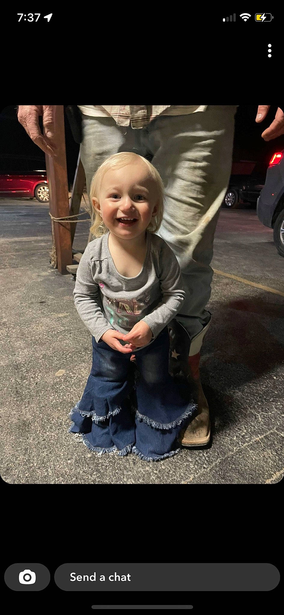 Kinslee joined the competition — help win amazing prizes! asphalt, baby, baby_carriage, beauty, child, eye, flooring, fun, gesture, grass, happy, joy, pedestrian, person, road, road_surface, sidewalk, sitting, smile, street