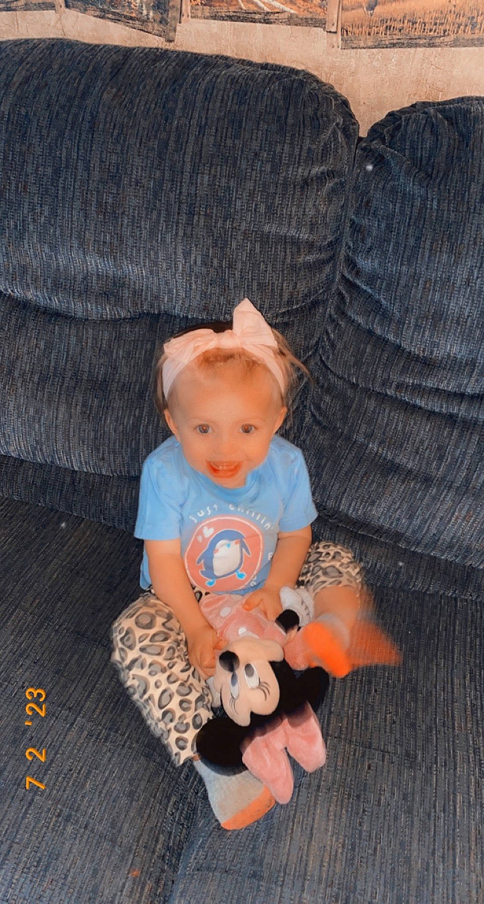 Shirley joined the competition — help win amazing prizes! baby, baby_products, baby_toddler_clothing, baby_toys, cheek, child, eye, flooring, happy, head, joy, lap, pattern, person, sitting, sleeve, stuffed_toy, t_shirt, teddy_bear, textile