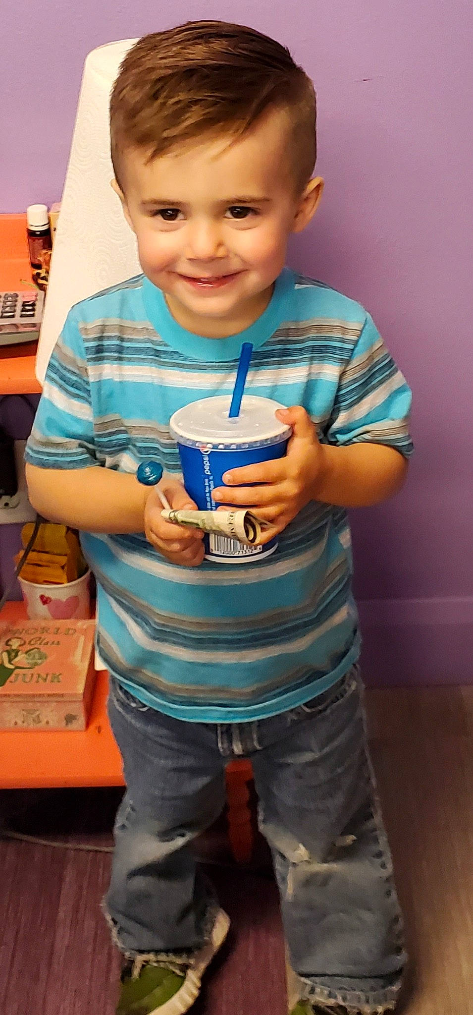 Lucky joined the competition — help win amazing prizes! child, joy, person, play, smile, toddler