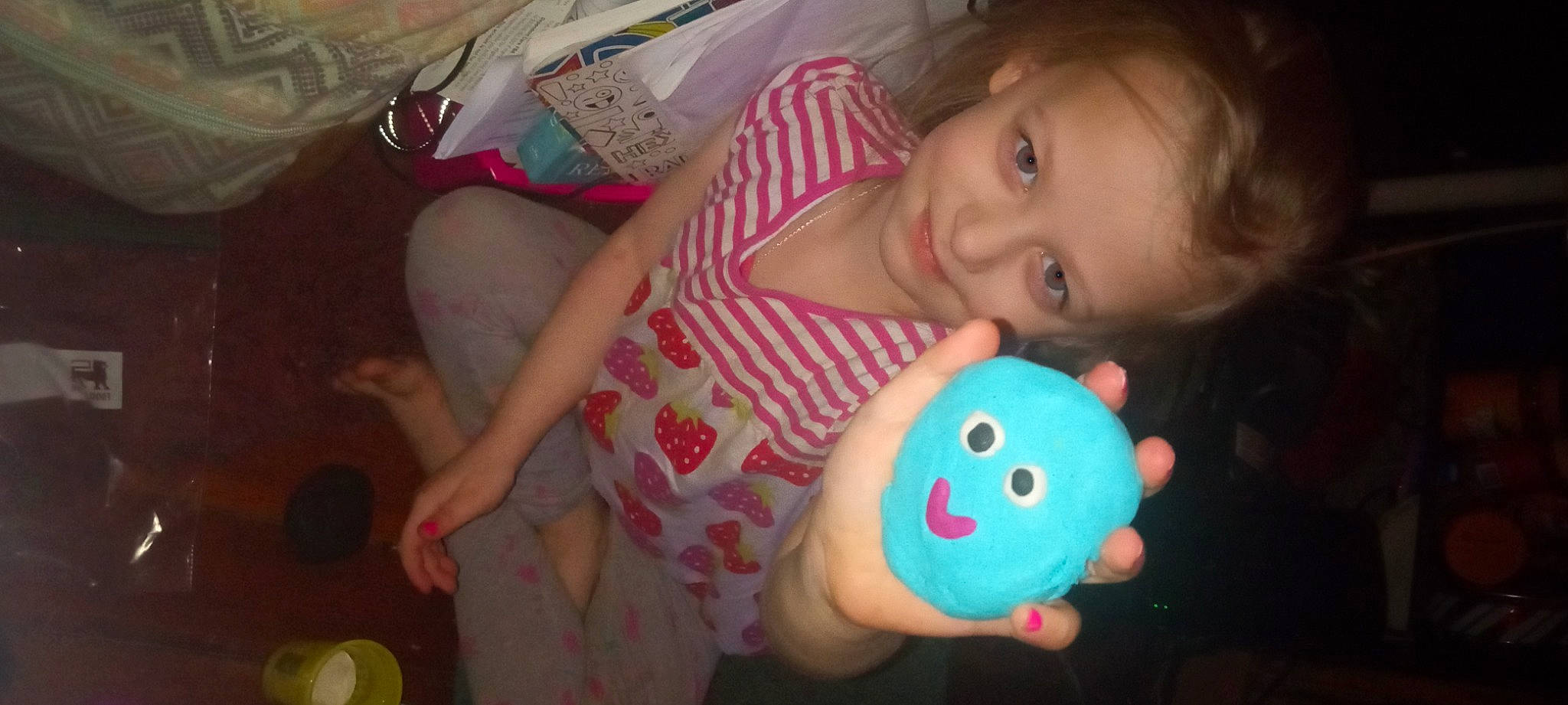 Luna joined the competition — help win amazing prizes! baby_toddler_clothing, black, cheek, emoticon, eye, eyelash, finger, fun, happy, iris, joy, mammal, mouth, nail, nose, organ, person, pink, skin, smile