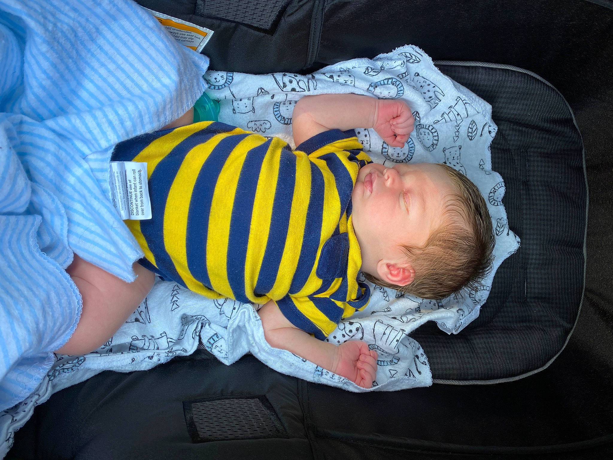 Emmett is registered to the contest to win money with this photo: baby, baby_products, birth, child, comfort, nap, person, product, sleep, toddler, yellow