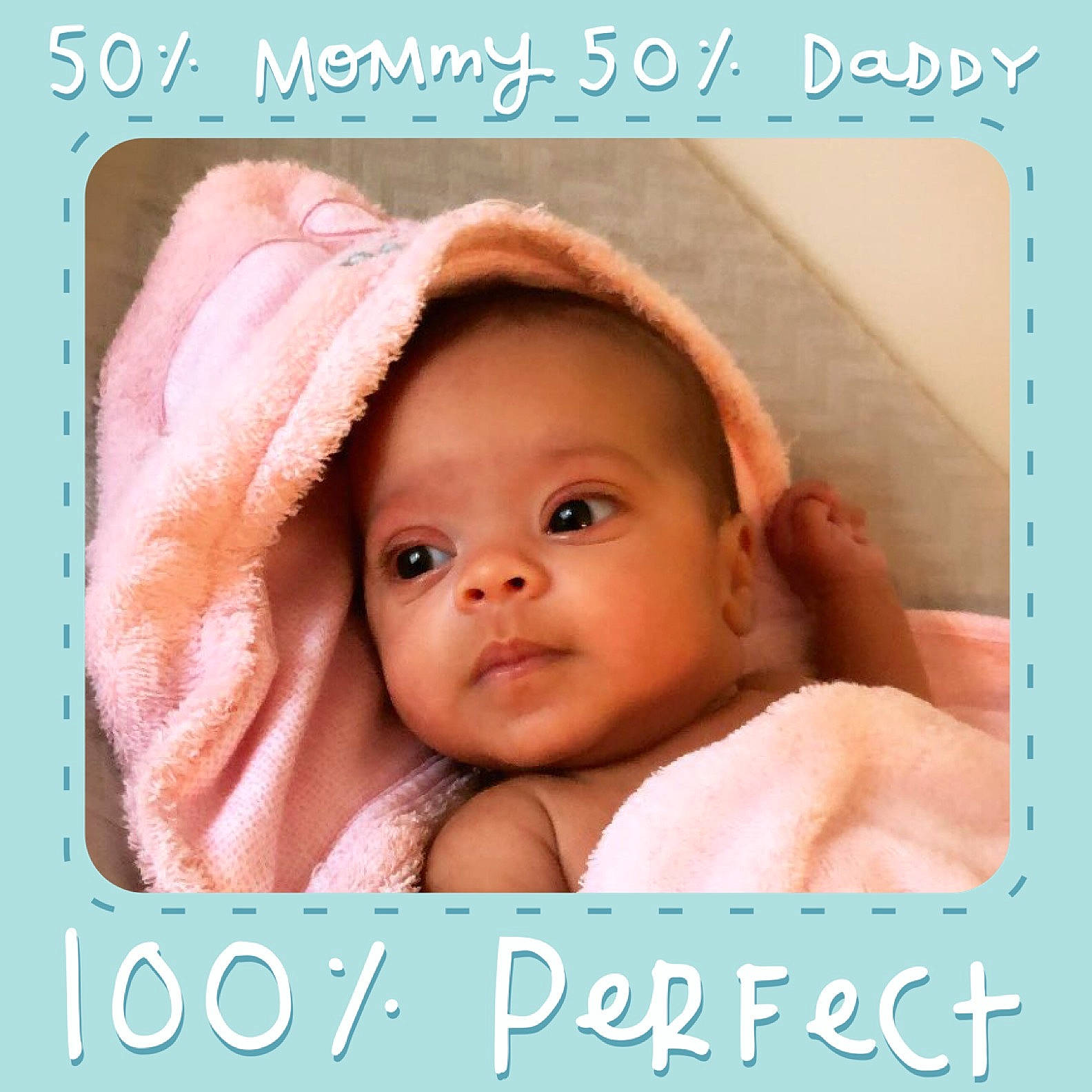 Amayah joined the competition — help win amazing prizes! baby, baby_making_funny_faces, cheek, child, happy, person, photo_caption, photography, skin, smile, text, toddler