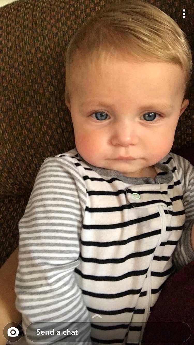 Ezmae is registered to the contest to win money with this photo: baby, brown_hair, cheek, child, child_model, chin, eye, eyebrow, face, forehead, hair, head, iris, lip, mouth, neck, nose, person, skin, smile