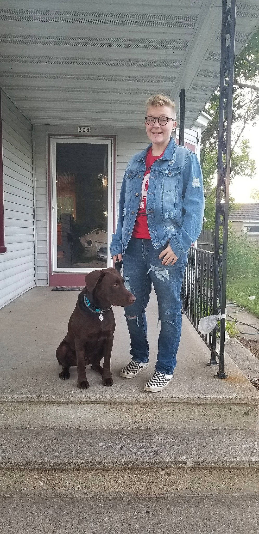 Hawk joined the competition — help win amazing prizes! cane_corso, canidae, carnivore, companion_dog, dog, dog_breed, dog_walking, guard_dog, jeans, leash, mammal, obedience_training, sporting_group, staffordshire_bull_terrier, vertebrate