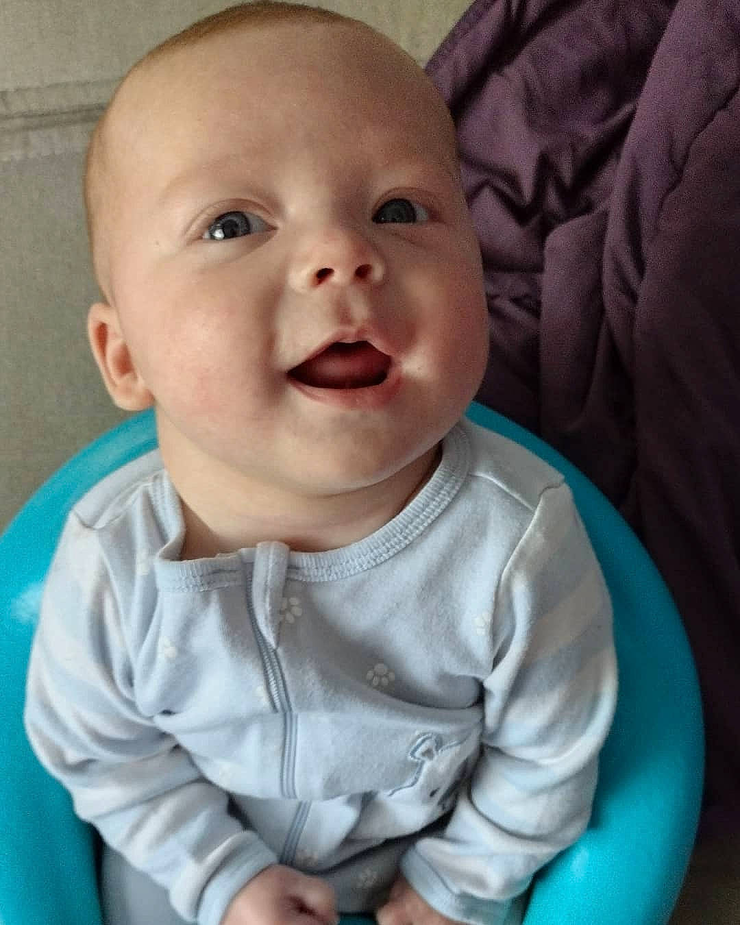 Franklin joined the competition — help win amazing prizes! baby, baby_toddler_clothing, cheek, chin, clothing, comfort, eye, eyebrow, eyelash, happy, iris, lip, mouth, neck, nose, person, skin, sleeve, smile, standing