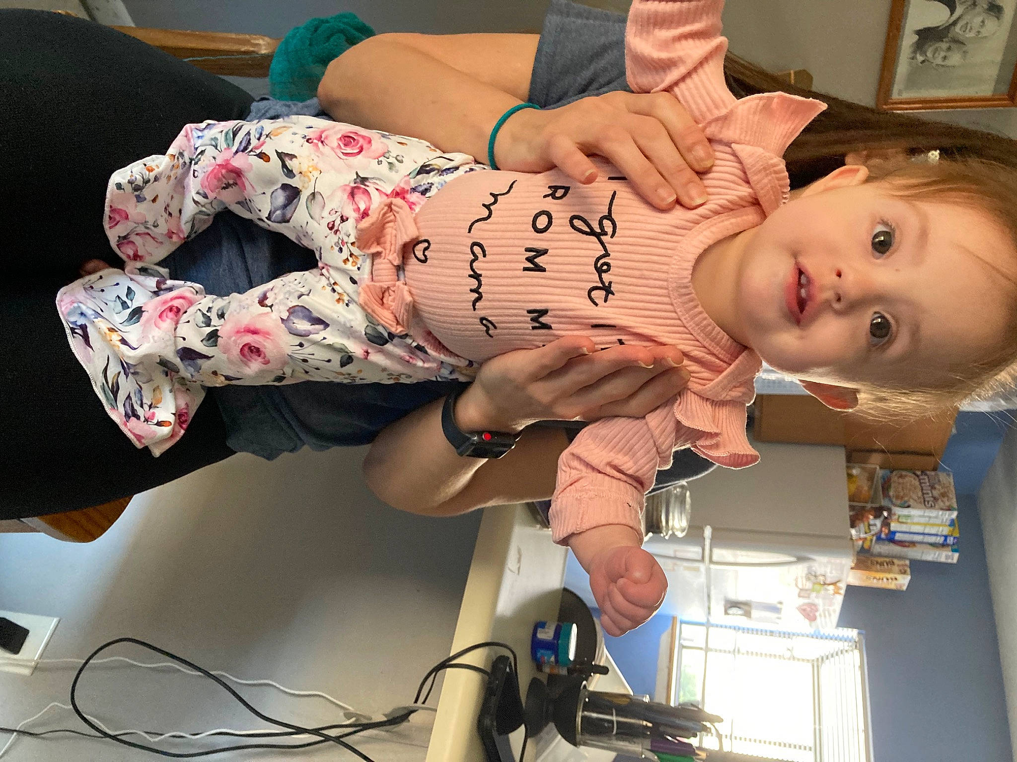 Journi joined the competition — help win amazing prizes! abdomen, audio_equipment, baby, baby_products, cable, child, elbow, eyewear, finger, flesh, human_leg, joy, knee, mouth, person, room, smile, thigh, toddler, trunk