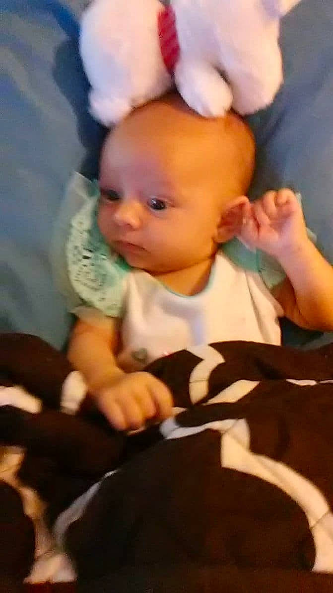 Kalie joined the competition — help win amazing prizes! child, ear, eye, finger, fun, hand, head, human_hair_color, infant, person, play, product, skin, toddler, toy