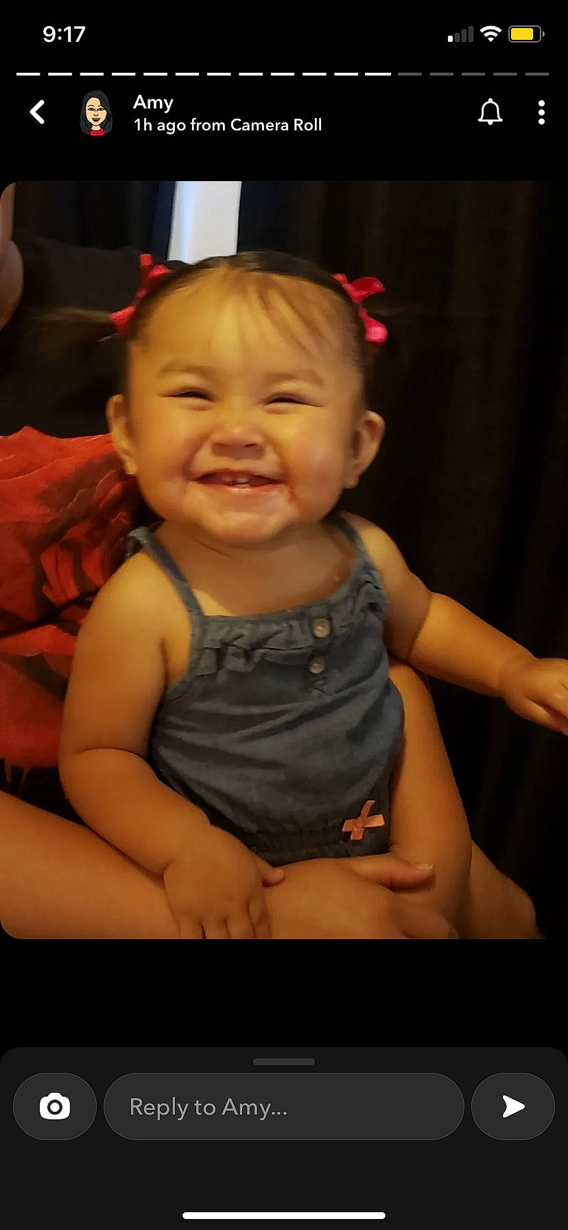 Klarissa joined the competition — help win amazing prizes! abdomen, baby, baby_toddler_clothing, cheek, chest, dress, finger, fun, happy, human_leg, iris, joy, leg, lip, nose, person, skin, smile, thigh, thumb