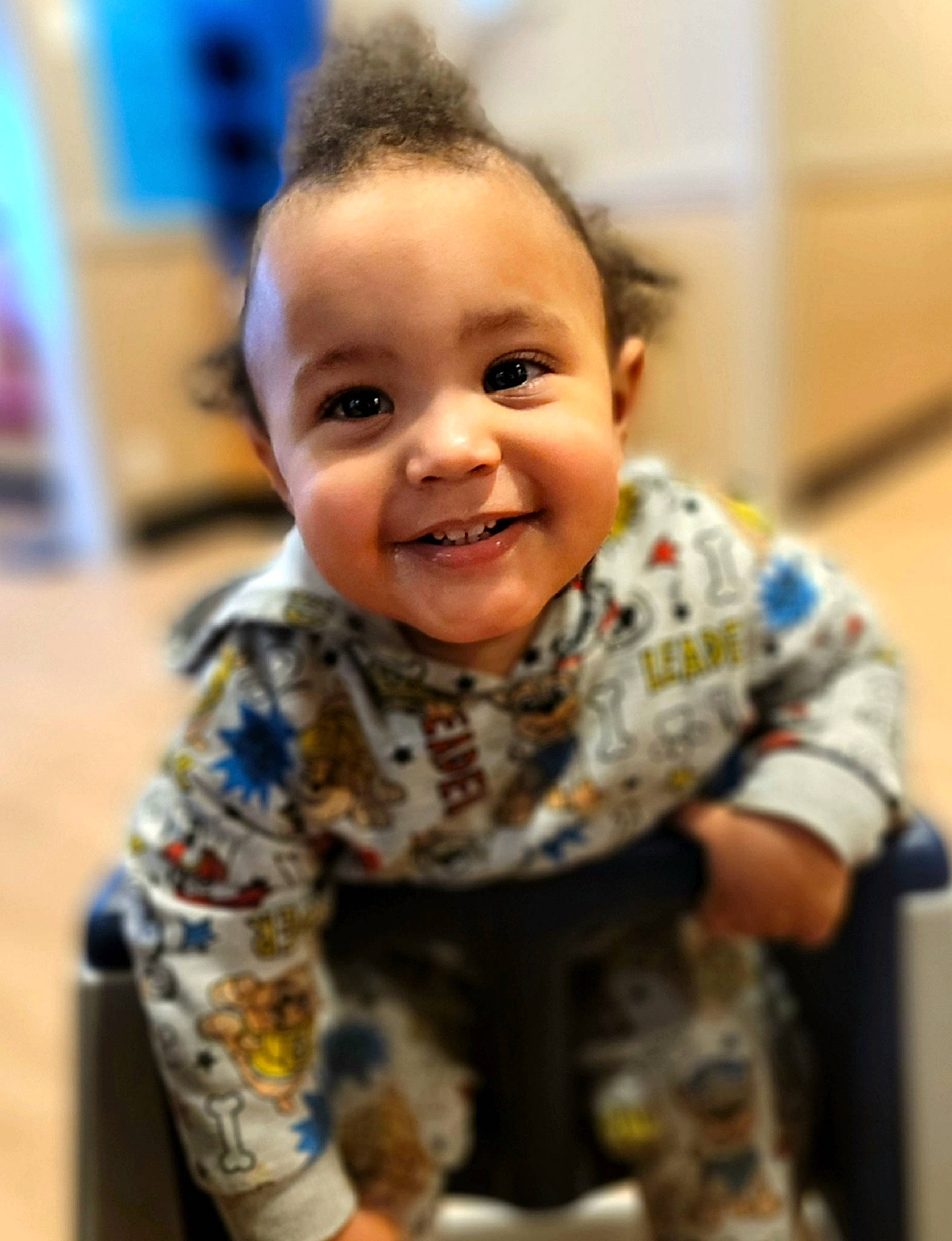 Natavious joined the competition — help win amazing prizes! baby, baby_toddler_clothing, cheek, child, crawling, ear, eyebrow, flooring, fun, happy, human_body, iris, joy, neck, nose, person, skin, sleeve, smile, t_shirt