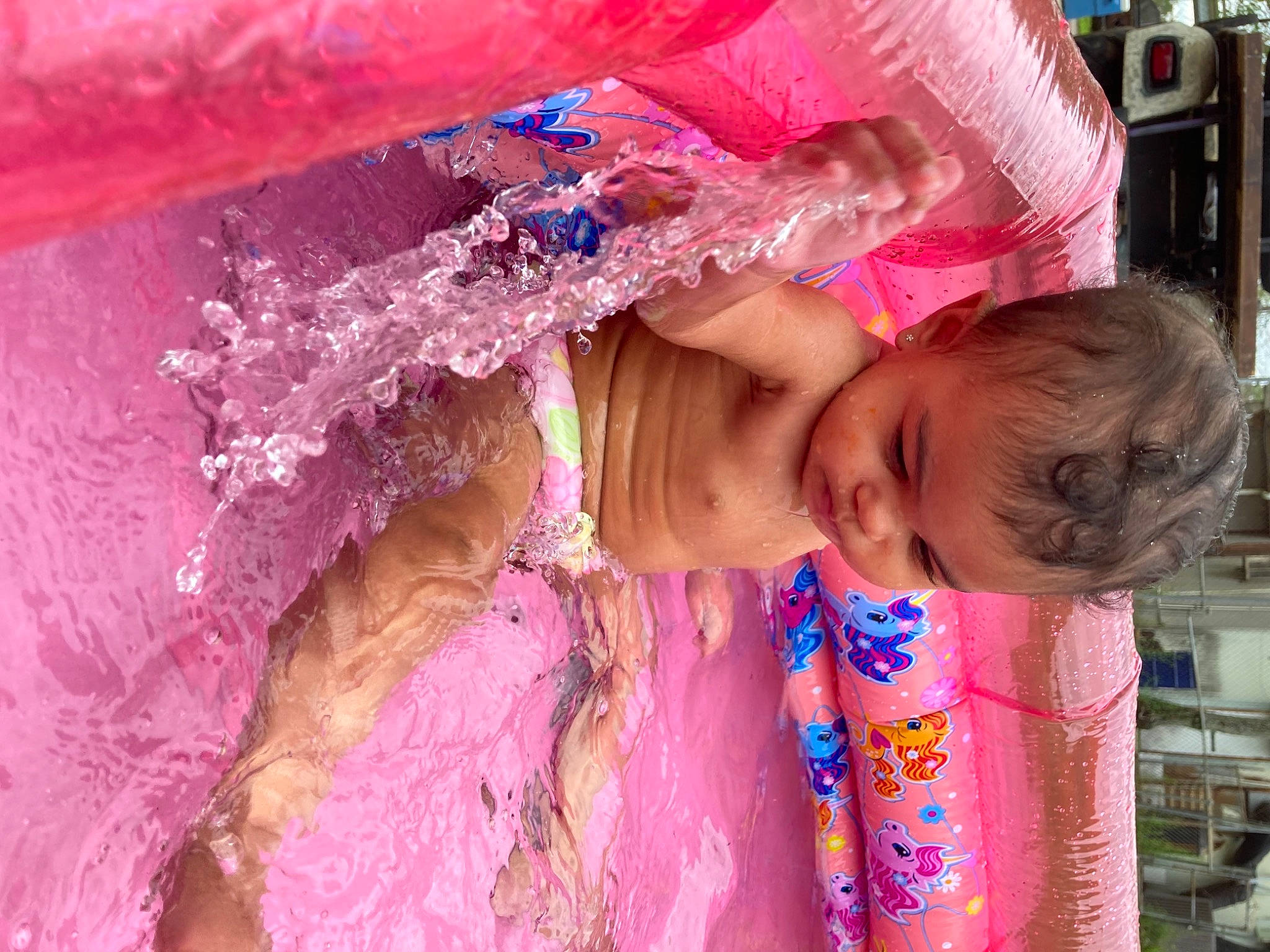 Harmony joined the competition — help win amazing prizes! baby, beauty, child, dress, embellishment, fashion_design, fun, hairstyle, happy, leisure, magenta, pattern, person, pink, purple, red, skin, textile, toddler, violet