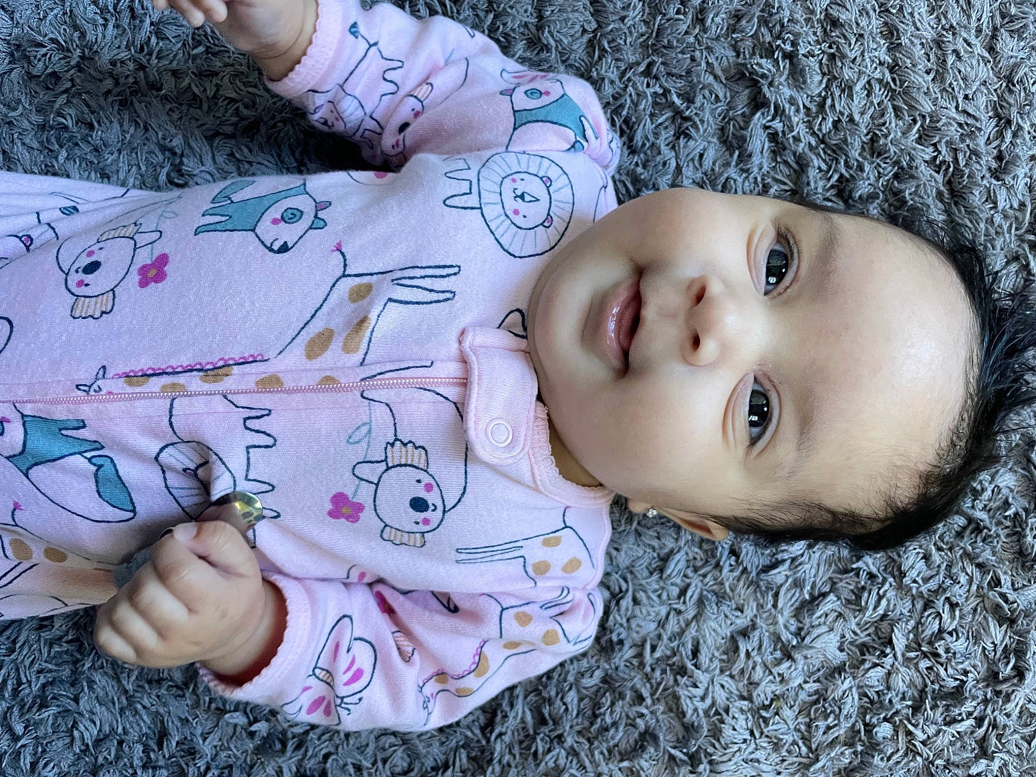 Elliana is registered to the contest to win money with this photo: baby, baby_toddler_clothing, cap, cheek, child, eyelash, finger, grass, hand, hat, human_body, linens, lip, nose, pattern, person, skin, sleeve, toddler, white